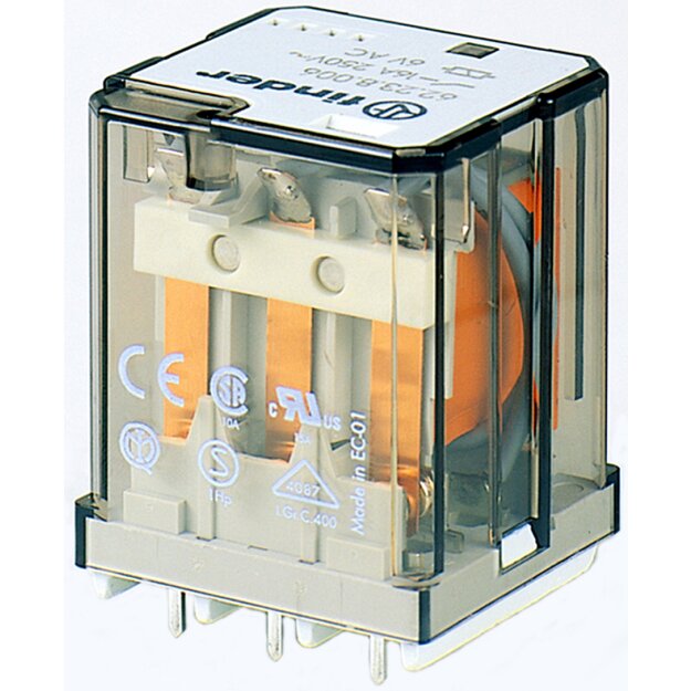 Finder Leistungs-Printrelais 3 Schließer 16A Spule 12V DC