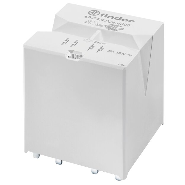 Finder Hochleistungs-Printrelais mit 4 Schließer Spannung 12V DC