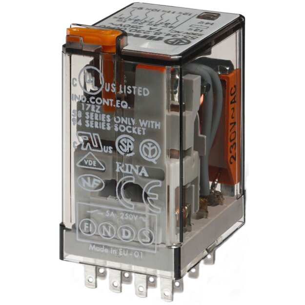 Finder Miniatur-Industrie-Steckrelais 55.34.8.024.0054