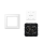 JUNG HOME Smarter Jalousietaster 2fach Komplettset BTA1002 Serie AS Alpinweiß - Batterieversorgter Bluetooth Taster
