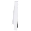 JUNG HOME Smarter Jalousietaster 2fach Komplettset BTA1002 Serie A Alpinweiß - Batterieversorgter Bluetooth Taster