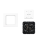JUNG HOME Smarter Jalousietaster 2fach Komplettset BTA1002 Serie A Alpinweiß - Batterieversorgter Bluetooth Taster