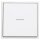 JUNG HOME Smarter Wechseltaster Komplettset BTLSCD1001 Serie LS Alpinweiß - Batterieversorger Bluetooth Taster