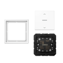 JUNG HOME Smarter Jalousietaster Komplettset BTLSCD1001 Serie LS Alpinweiß - Batterieversorgter Bluetooth Taster