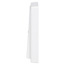 JUNG HOME Smarter Jalousietaster 2fach Komplettset BTLSCD1002 Serie LS Alpinweiß - Batterieversorgter Bluetooth Taster
