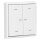 JUNG HOME Smarter Jalousietaster 2fach Komplettset BTLSCD1002 Serie LS Alpinweiß - Batterieversorgter Bluetooth Taster