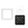 JUNG HOME Smarter Serientaster Komplettset BTLSCD1002 Serie CD Alpinweiß - Batterieversorgter Bluetooth Taster