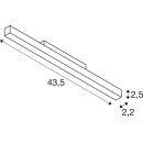 SLV 1006637 IN-LINE 44 48V Spot Darklight Reflector DALI schwarz 14 W 1250 lm 4000 K CRI 90 35°