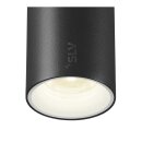 SLV 1006694 NUMINOS® XS 48V Spot rund 4000 K 8.7 W DALI 2 55° matt schwarz / matt weiß