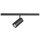 SLV 1006749 NUMINOS® S 48V Spot rund 4000 K 16 W DALI 2 55° matt schwarz / glänzend chrom