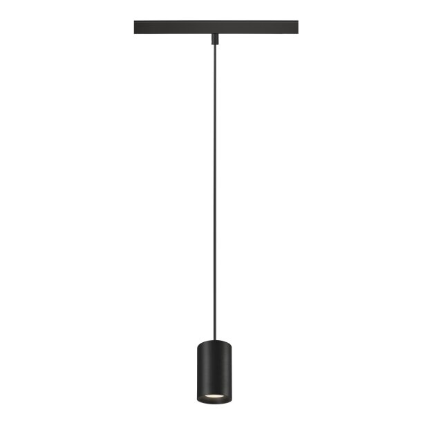 SLV 1006795 NUMINOS® XS 48V Pendelleuchte Pendellänge 150 cm 4000 K 20° DALI 2 matt schwarz