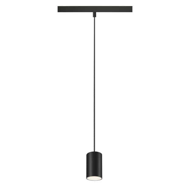 SLV 1006802 NUMINOS® XS 48V Pendelleuchte Pendellänge 150 cm 4000 K 55° DALI 2 matt schwarz / matt weiß