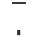 SLV 1006802 NUMINOS® XS 48V Pendelleuchte Pendellänge 150 cm 4000 K 55° DALI 2 matt schwarz / matt weiß