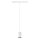 SLV 1006806 NUMINOS® XS 48V Pendelleuchte Pendellänge 150 cm 4000 K 20° DALI 2 matt weiß / glänzend chrom