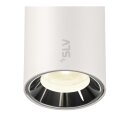 SLV 1006812 NUMINOS® XS 48V Pendelleuchte Pendellänge 150 cm 4000 K 55° DALI 2 matt weiß / glänzend chrom