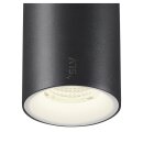 SLV 1006850 NUMINOS® S 48V Pendelleuchte Pendellänge 150 cm 4000 K 20° DALI 2 matt schwarz / matt weiß