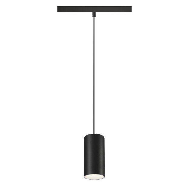 SLV 1006853 NUMINOS® S 48V Pendelleuchte Pendellänge 150 cm 4000 K 40° DALI 2 matt schwarz / matt weiß