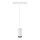 SLV 1006861 NUMINOS® S 48V Pendelleuchte Pendellänge 150 cm 4000 K 40° DALI 2 matt weiß / matt schwarz