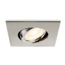 SLV 1007186 UNIVERSAL DOWNLIGHT Abdeckung für Downlight IP20 schwenkbar eckig alu