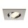 SLV 1007186 UNIVERSAL DOWNLIGHT Abdeckung für Downlight IP20 schwenkbar eckig alu