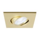 SLV 1007194 UNIVERSAL DOWNLIGHT Abdeckung für Downlight IP20 schwenkbar eckig gold matt