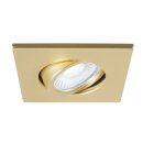 SLV 1007194 UNIVERSAL DOWNLIGHT Abdeckung für Downlight IP20 schwenkbar eckig gold matt
