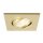 SLV 1007194 UNIVERSAL DOWNLIGHT Abdeckung für Downlight IP20 schwenkbar eckig gold matt