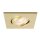 SLV 1007194 UNIVERSAL DOWNLIGHT Abdeckung für Downlight IP20 schwenkbar eckig gold matt