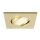 SLV 1007194 UNIVERSAL DOWNLIGHT Abdeckung für Downlight IP20 schwenkbar eckig gold matt