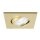 SLV 1007194 UNIVERSAL DOWNLIGHT Abdeckung für Downlight IP20 schwenkbar eckig gold matt