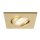 SLV 1007194 UNIVERSAL DOWNLIGHT Abdeckung für Downlight IP20 schwenkbar eckig gold matt