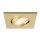 SLV 1007194 UNIVERSAL DOWNLIGHT Abdeckung für Downlight IP20 schwenkbar eckig gold matt