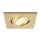 SLV 1007194 UNIVERSAL DOWNLIGHT Abdeckung für Downlight IP20 schwenkbar eckig gold matt