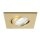 SLV 1007194 UNIVERSAL DOWNLIGHT Abdeckung für Downlight IP20 schwenkbar eckig gold matt