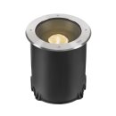SLV 1007241 DASAR® XL RL runde Abdeckung 24° 3000 K incl. DALI-Treiber edelstahl