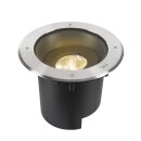 SLV 1007241 DASAR® XL RL runde Abdeckung 24° 3000 K incl. DALI-Treiber edelstahl