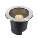 SLV 1007241 DASAR® XL RL runde Abdeckung 24° 3000 K incl. DALI-Treiber edelstahl