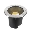 SLV 1007241 DASAR® XL RL runde Abdeckung 24° 3000 K incl. DALI-Treiber edelstahl