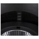 SLV 1007242 DASAR® XL RL eckige Abdeckung 24° 3000 K incl. DALI-Treiber edelstahl