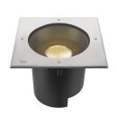 SLV 1007242 DASAR® XL RL eckige Abdeckung 24° 3000 K incl. DALI-Treiber edelstahl