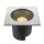SLV 1007242 DASAR® XL RL eckige Abdeckung 24° 3000 K incl. DALI-Treiber edelstahl