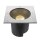SLV 1007242 DASAR® XL RL eckige Abdeckung 24° 3000 K incl. DALI-Treiber edelstahl