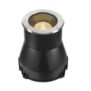 SLV 1007243 DASAR® L RL runde Abdeckung 24° 3000 K incl. DALI-Treiber edelstahl
