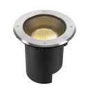 SLV 1007243 DASAR® L RL runde Abdeckung 24° 3000 K incl. DALI-Treiber edelstahl