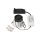 SLV 1007405 NEW TRIA® 68 Deckenspot 2700 K 38° IP 20 / IP 65 rund weiß - Einbaustrahler