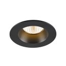 SLV 1007406 NEW TRIA® 68 Deckenspot 2700 K 38° IP 20 / IP 65 rund schwarz - Einbaustrahler