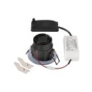 SLV 1007406 NEW TRIA® 68 Deckenspot 2700 K 38° IP 20 / IP 65 rund schwarz - Einbaustrahler