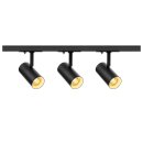 SLV 1007673 NOBLO® SPOT Schienensystem Set rund 2700 K 19 W Phasenabschnitt 32° schwarz