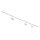 SLV 1007674 NOBLO® SPOT Schienensystem Set rund 2700 K 19 W Phasenabschnitt 32° weiß