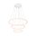 SLV 1007702 ONE FLAT Pendelleuchte triple 300 cm 2700/3000 K DALI 2 Touch weiß